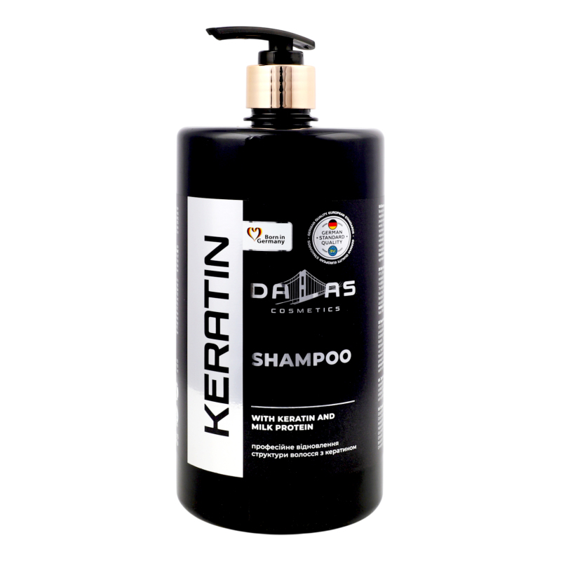 Шампунь для волос с кератином и молочным протеином Keratin Dalas