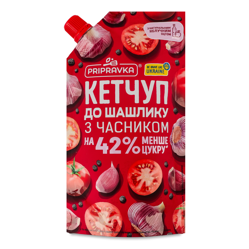 Кетчуп До шашлику з часником 250г д/п Приправка