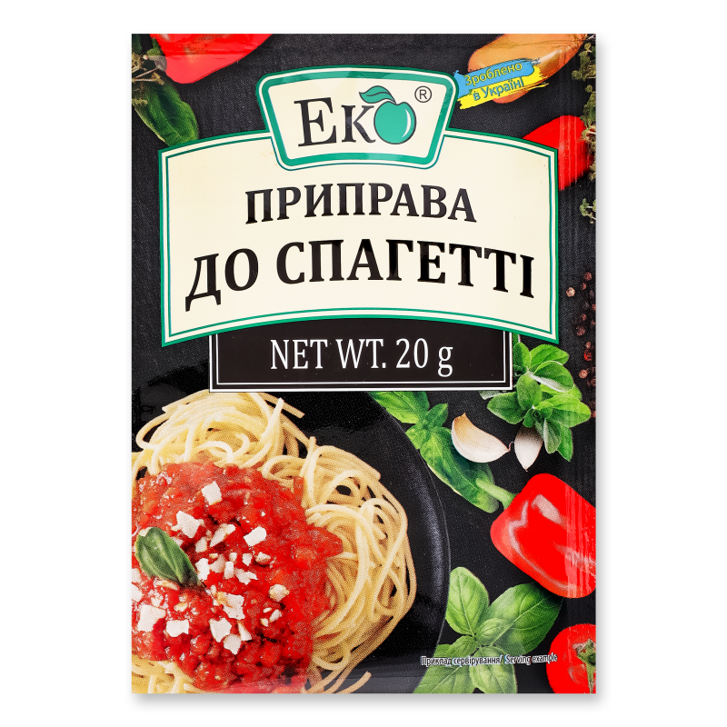 Приправа до спагетті  20г Еко