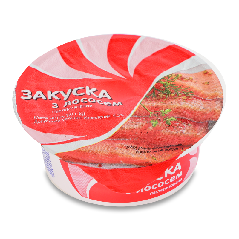 Закуска Лососева 110г Водний світ