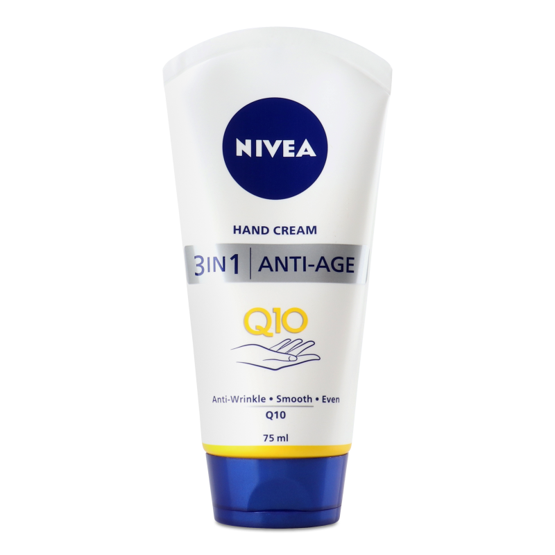 Крем д/рук 3в1 Anti-Age Q10 75мл Nivea