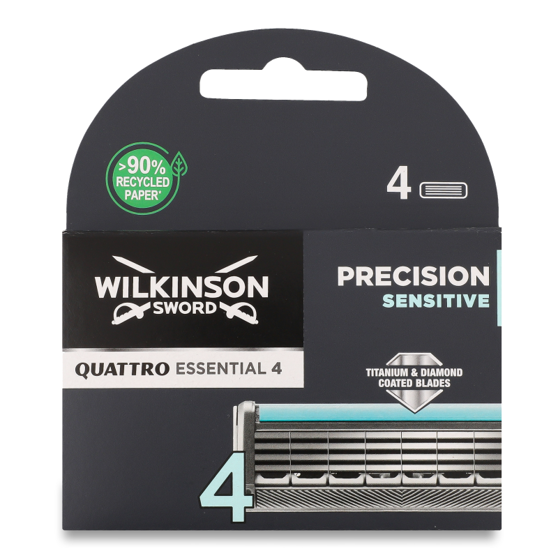 Картридж Кватро Тітаніум Сенсатів 4шт Вілкінсон Сворд