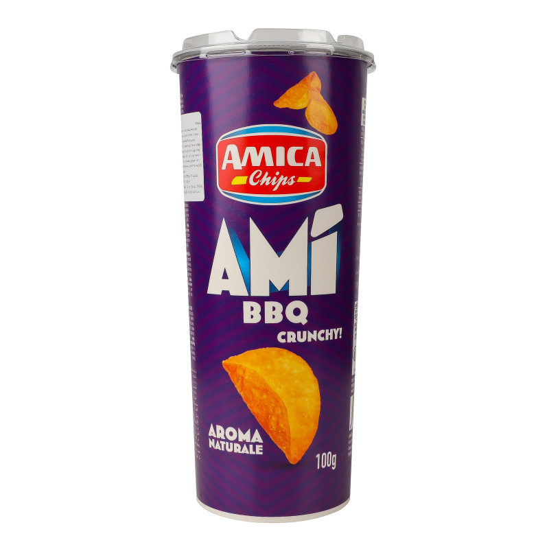 Чипси Барбекю Amica Chips тубус