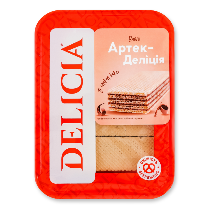 Вафлі Артек-Delicia 280г корекс Delicia