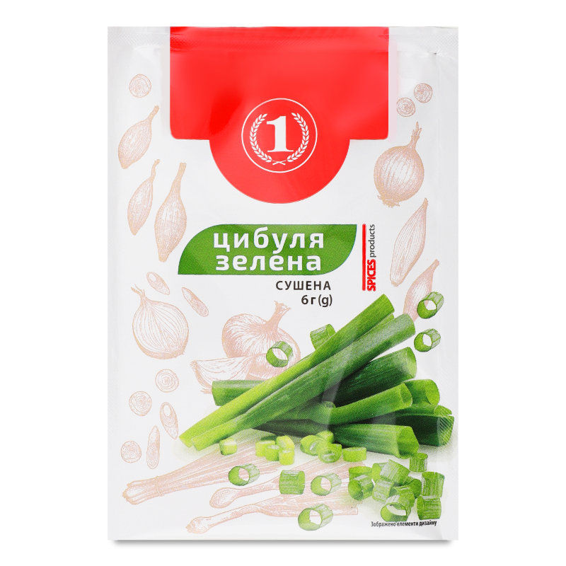 Зелень цибулі сушена 6г ТМ “1”