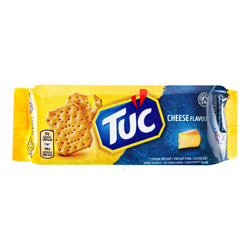 Крекер соленый со вкусом сыра Tuc м/у 100г Tuc(5998711388928): купить в ...