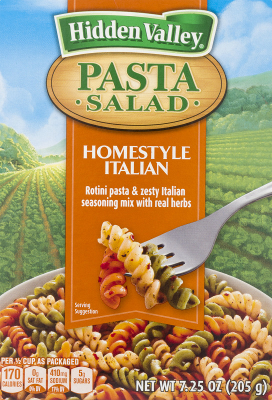 Hidden Valley Pasta Salad Homestyle Italian Hidden Valley(71100211641