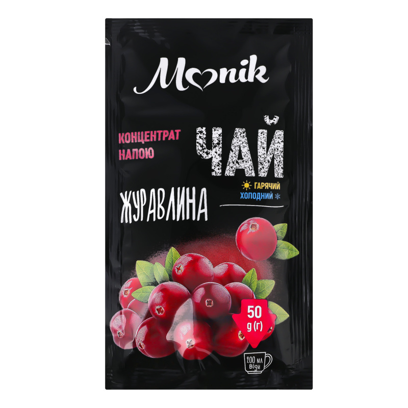Концентрат напою Журавлина Чай Monik м/у