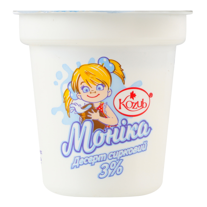 Десерт сирковий 3% Моніка Kozub ст