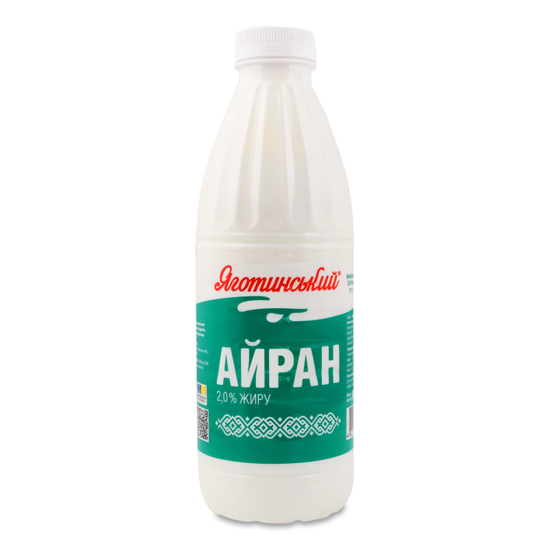 Напій кисломолочний Айран 2% 850г пет Яготинський