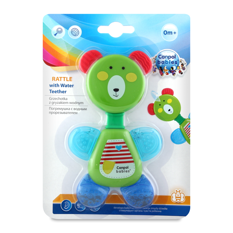 Брязкальце-зубогризка Ведмедик арт56/139 Канпол бейбіс