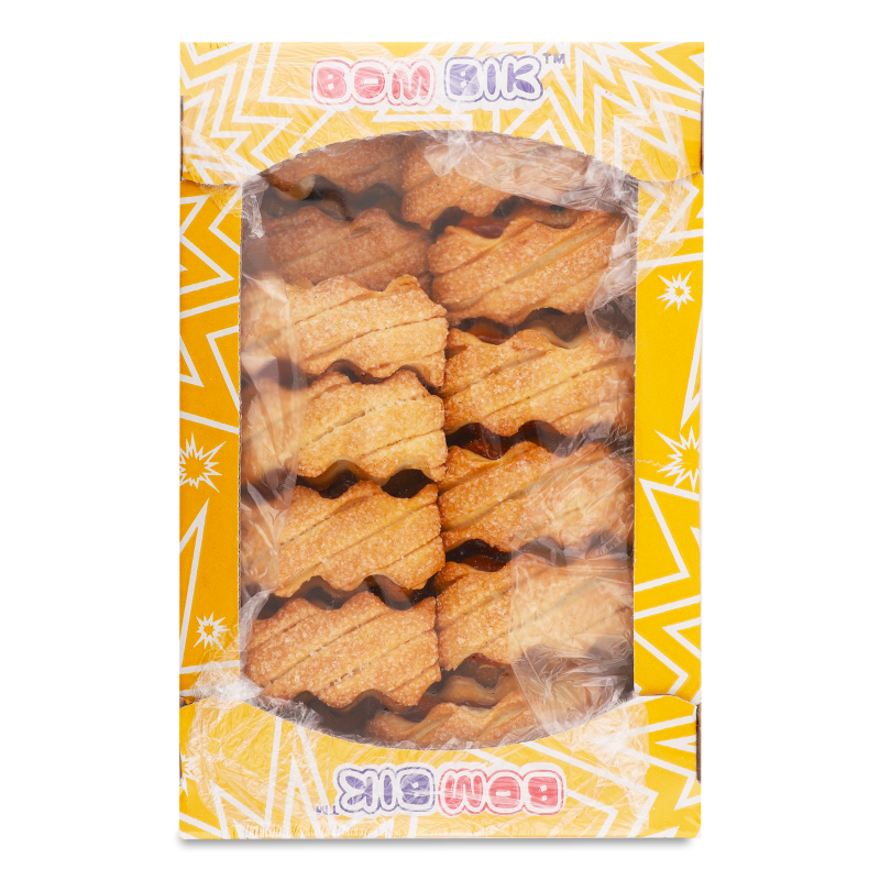 Печиво здобне Гармонія з смаком абрикосу пісне 450г Бом-Бік