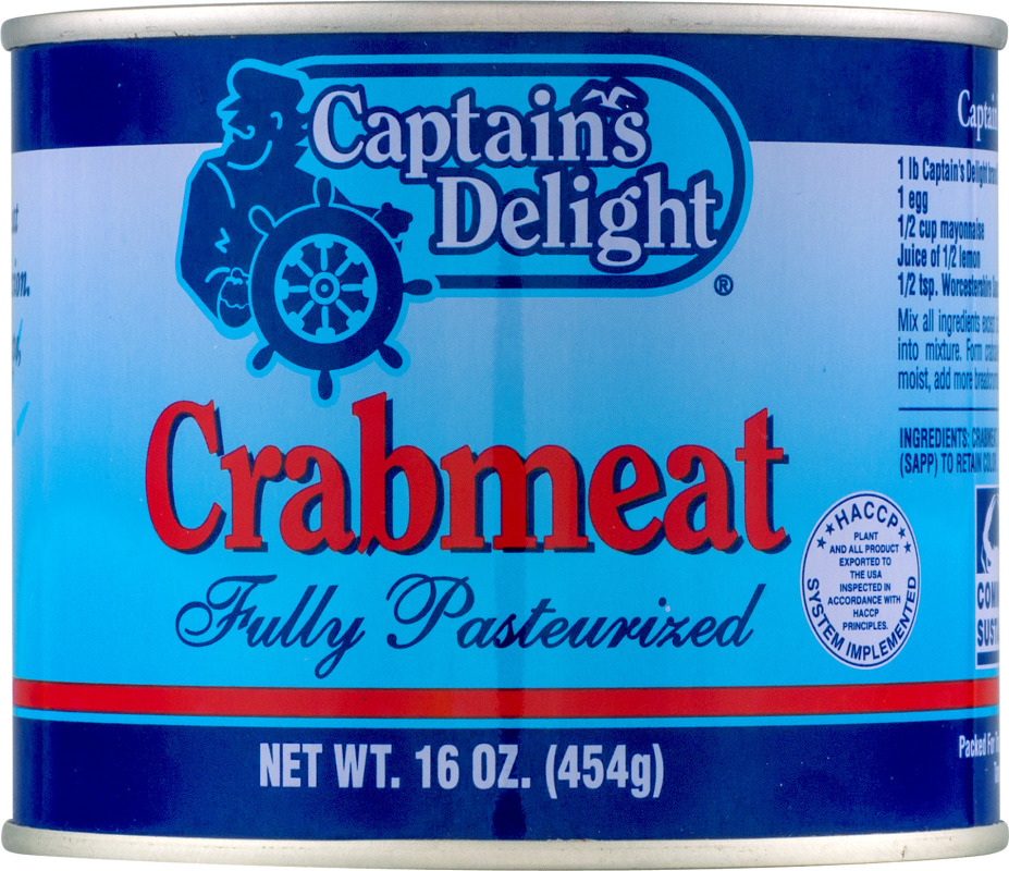 Captain's Delight Fully Pasteurized Ready to Eat Indian Clawmeat