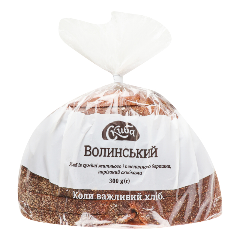 Хліб нарізний Волинський Скиба м/у