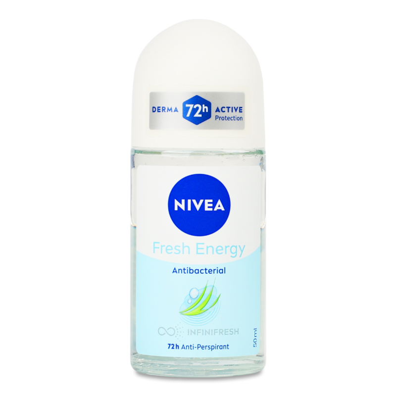 Антиперспірант Енергія свіжості кульковий 50мл Nivea