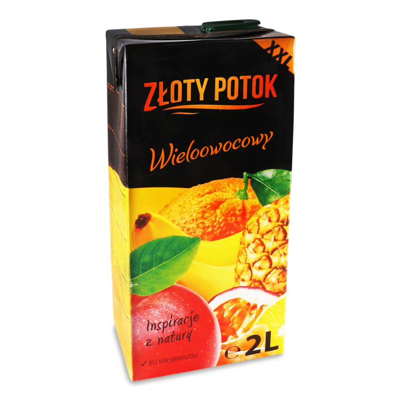 Напій мультифруктовий 2л т/п Zloty Potok