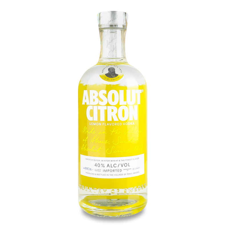 Горілка Citron 40% 700мл Absolut