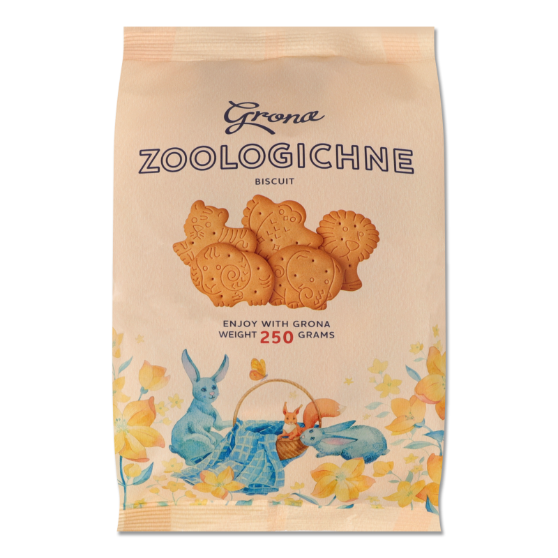 Печиво Зоологічне затяжне 250г Грона