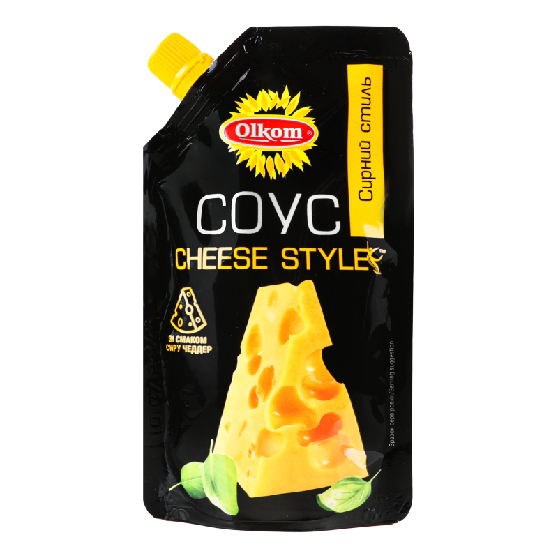 Соус 30% Сырный Cheese style Olkom д/п 180г Olkom(4820260570374 ...
