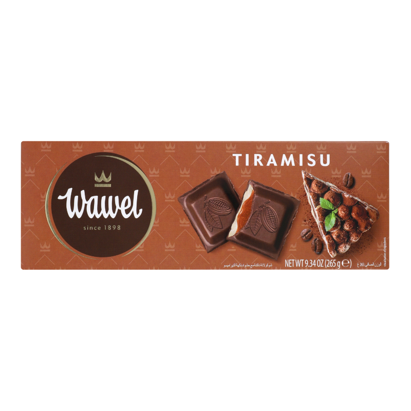 Цукерки шоколадні з кавово-молочною начинкою Tiramisu Wawel к/у