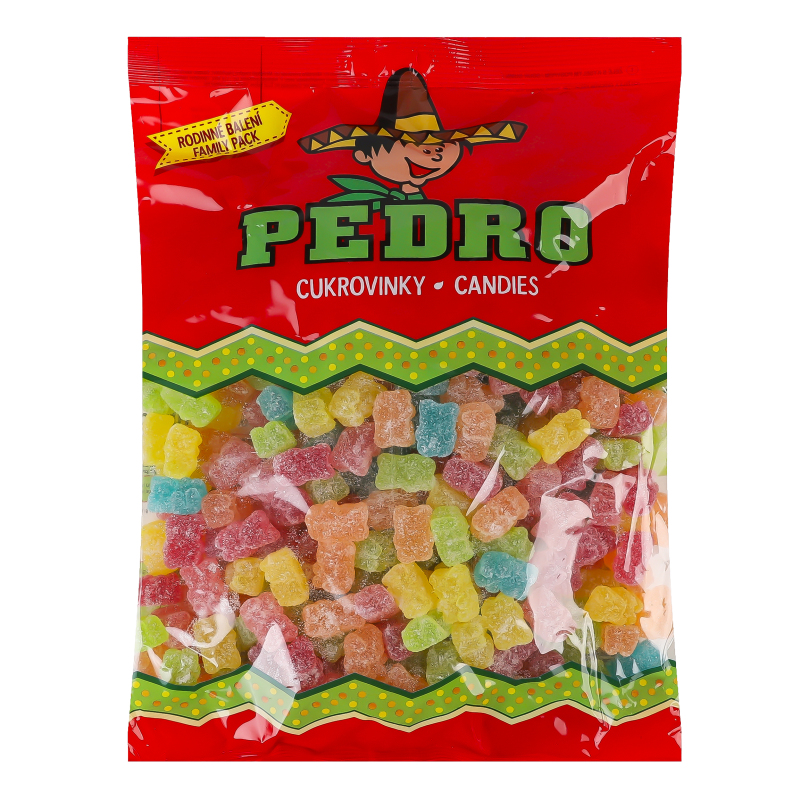 Конфеты желейные с фруктовым соком Tutti Frutti Bears Pedro кг Pedro ...