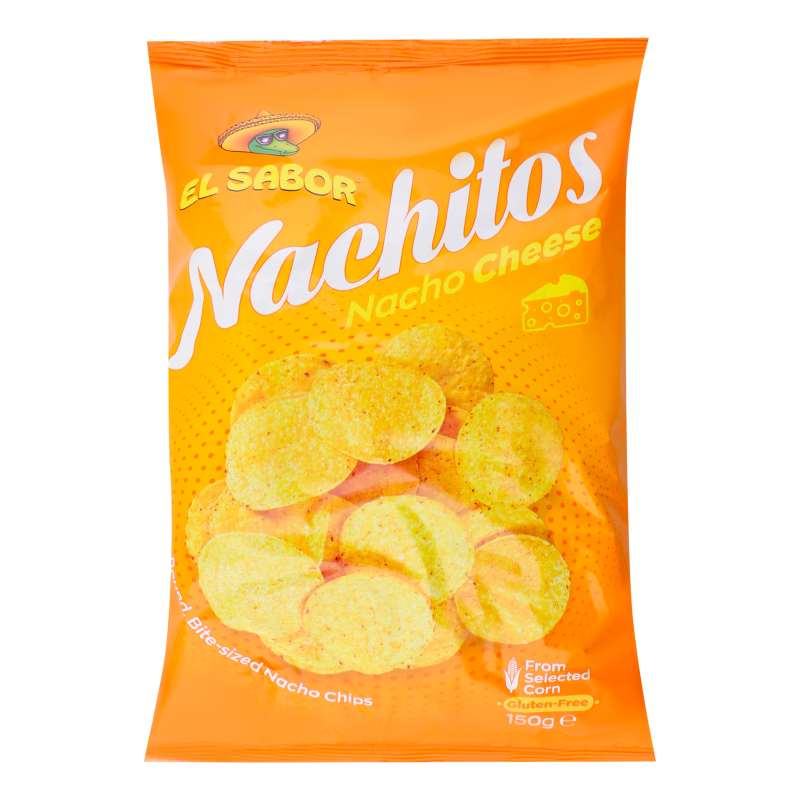 Чипси кукурудзяні зі смаком сиру Nachitos El Sabor м/у