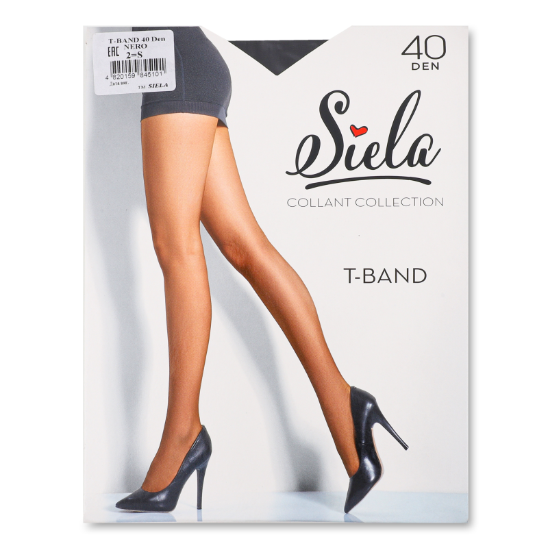 Колготи жіночі Т-Бенд неро 40ден р.2 Сіела