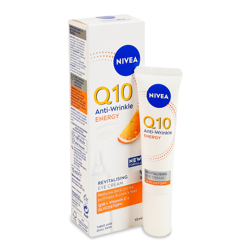 Крем д/шкіри навколо очей Energy Q10 Відновлюючий 15мл Nivea