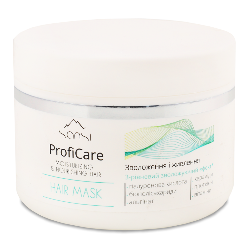 Маска д/волосся ПрофіКеа Зволоження та живлення 350мл Сансі
