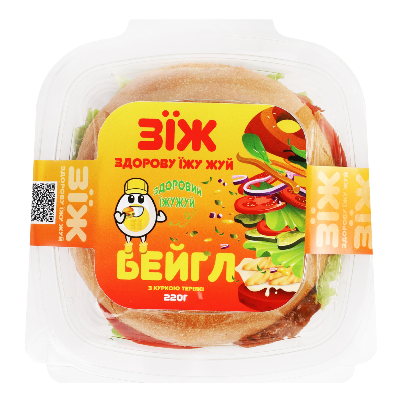 Бейгл с курицей Терияки ЛотОК п/у 220г ЛотОК: купить в интернет ...