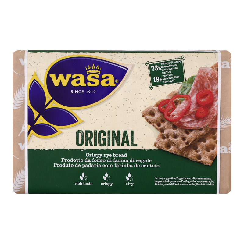 Хлебцы Original Wasa м/у 275г Wasa(7300400118101): купить в интернет ...
