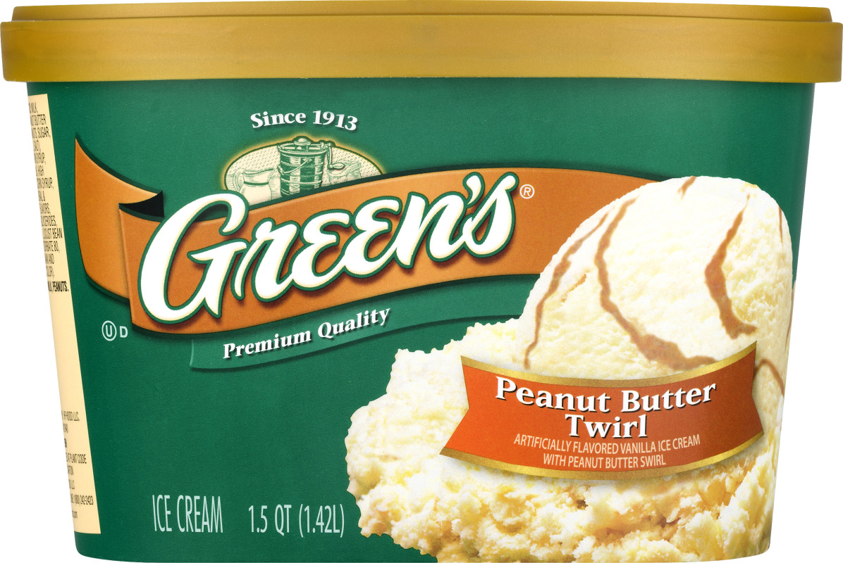 Green's Ice Cream Peanut Butter Twirl Green's(71441025280) customers reviews