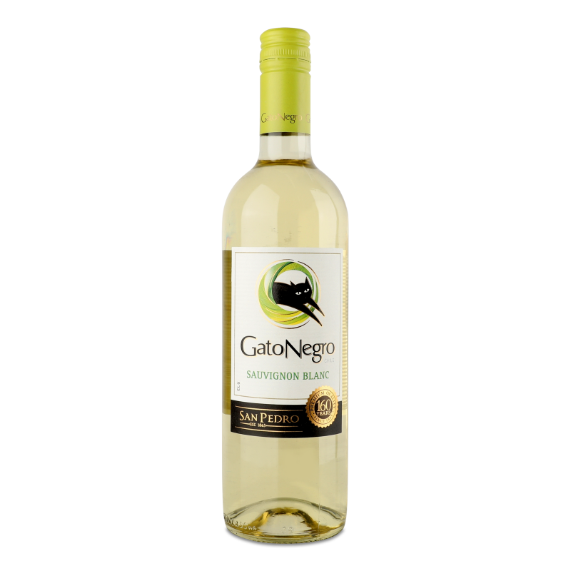 Вино Совіньон блан біле сухе 13% 0,75л Гато Негро