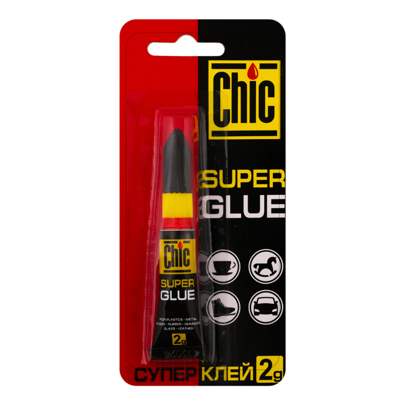 Суперклей Chic 2г Chic(4820166891108): купить в интернет магазинах