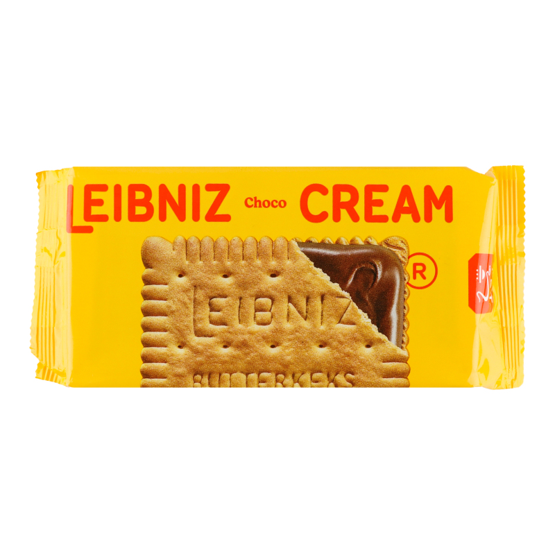 Печиво масляне з шоколадною начинкою Cream choco Leibniz м/у 190г