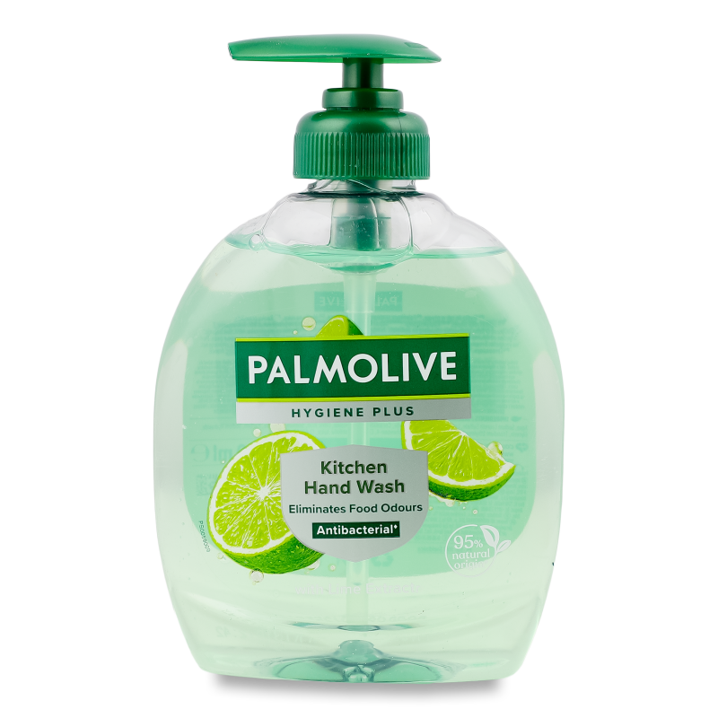 Мило рідке Hygiene Plus Kitchen Lime 300мл з дозатором Palmolive