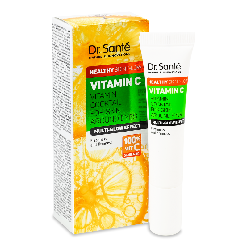 Коктейль д/шкіри навколо очей Vitamin C 15мл Dr.Sante
