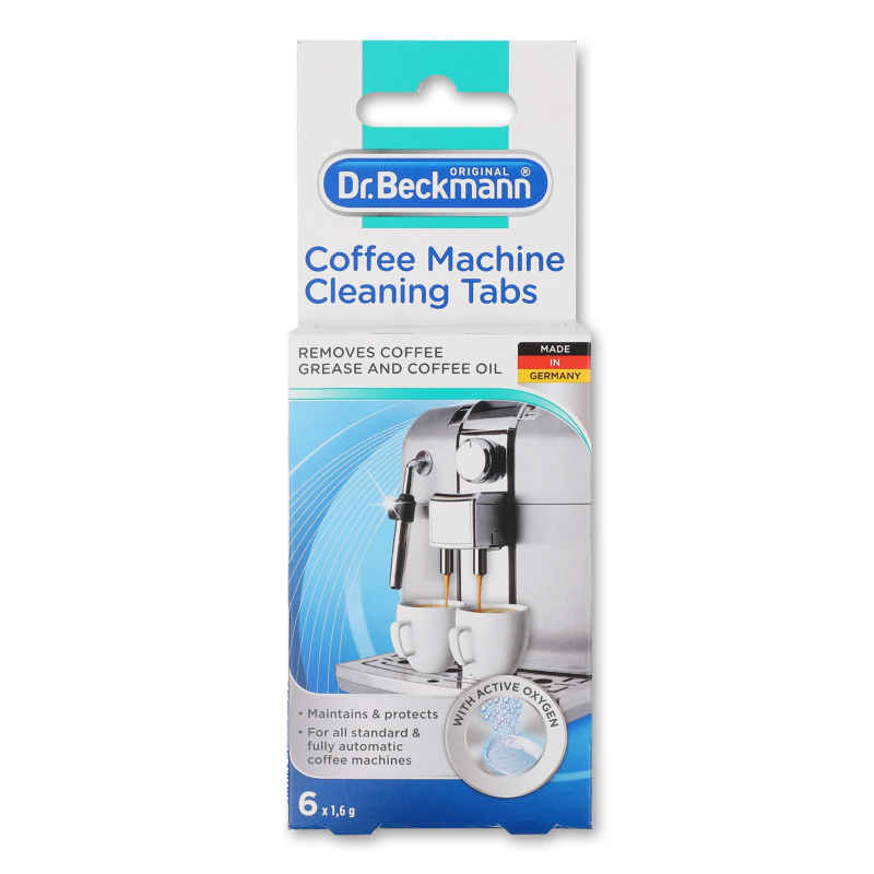 Таблетки д/очищення кавових машин 6*1,6г Др.Бекман