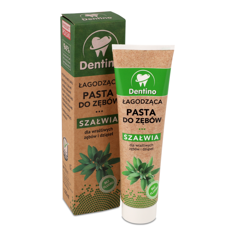 Паста зубна Заспокійлива з екстрактом шавлії 100мл Дентіно