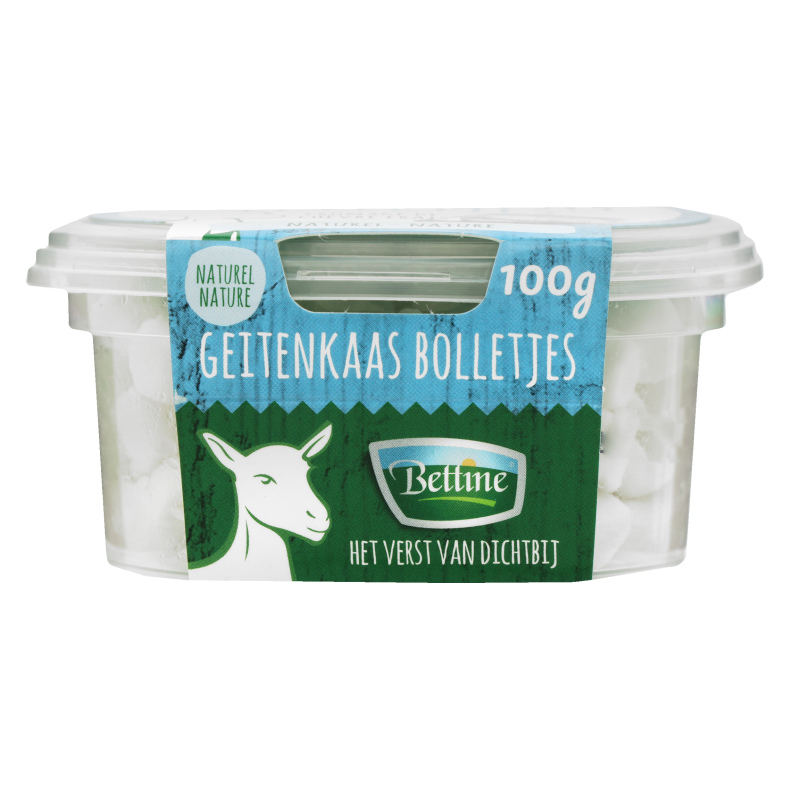 Сир 50% козячий зернистий Bettine п/у