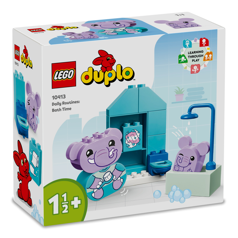 Конструктор Дупло Повсякденні процедури Час приймати ванну 10413 Лего