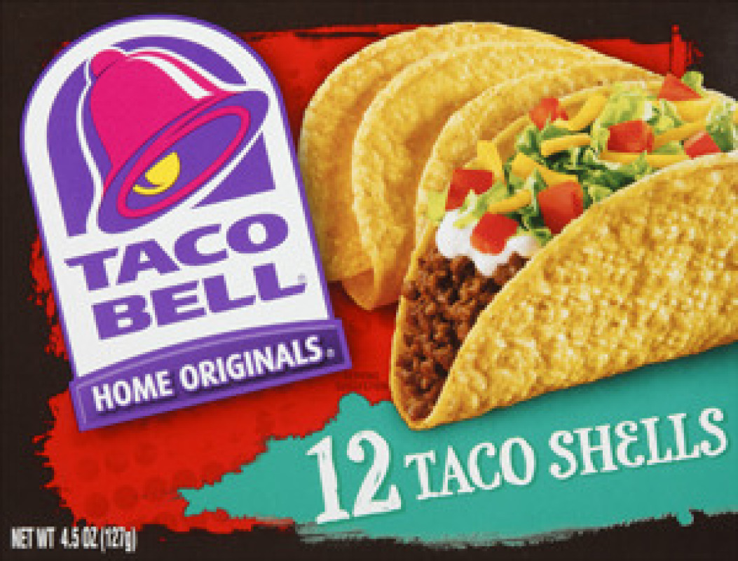 Taco Bell Home Originals Taco Shells 12 CT Taco Bell(28400004176) customers reviews listex