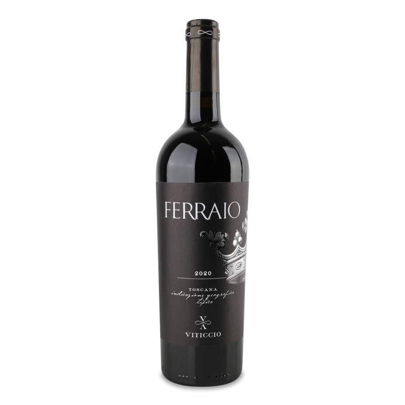 Вино Ferraio Toscana червоне сухе 13,5% 0,75л Viticcio