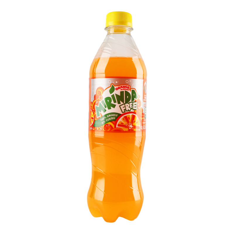 Напій безалкогольний сильногазований на ароматизаторах Orange Free Mirinda п/пл