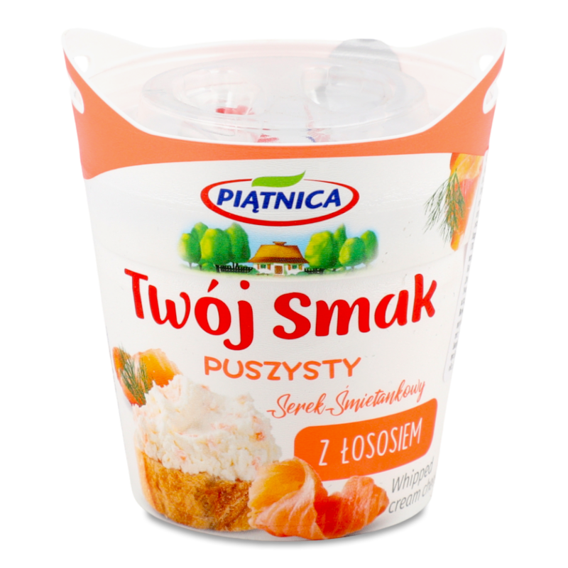 Сир вершковий Твій смак взбитий з лососем 60% 150г стакан П”ятниця