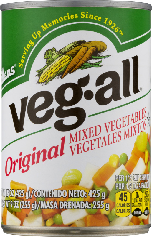 Allens VegAll Original Mixed Vegetables VegAll(34700000497