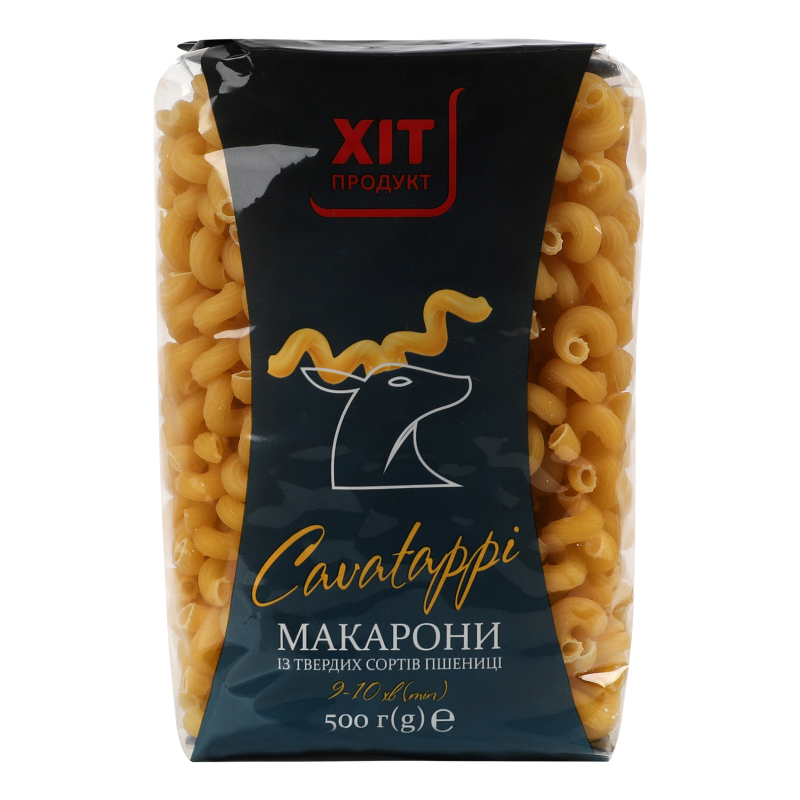 Вироби макаронні з твердих сортів пшениці Cavatappi Хіт продукт м/у