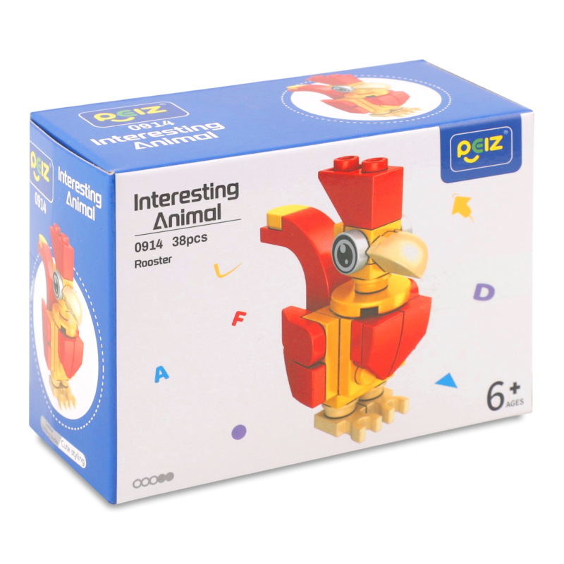 Конструктор Тварини 36-41елементів в асортименті