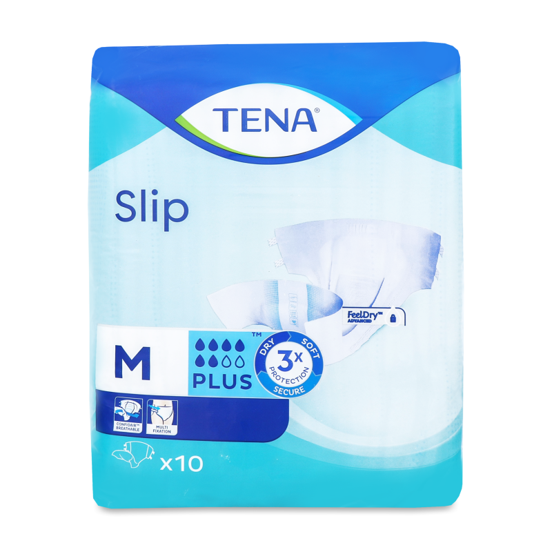 Підгузники д/дорослих Сліп плюс медіум 10шт Тена