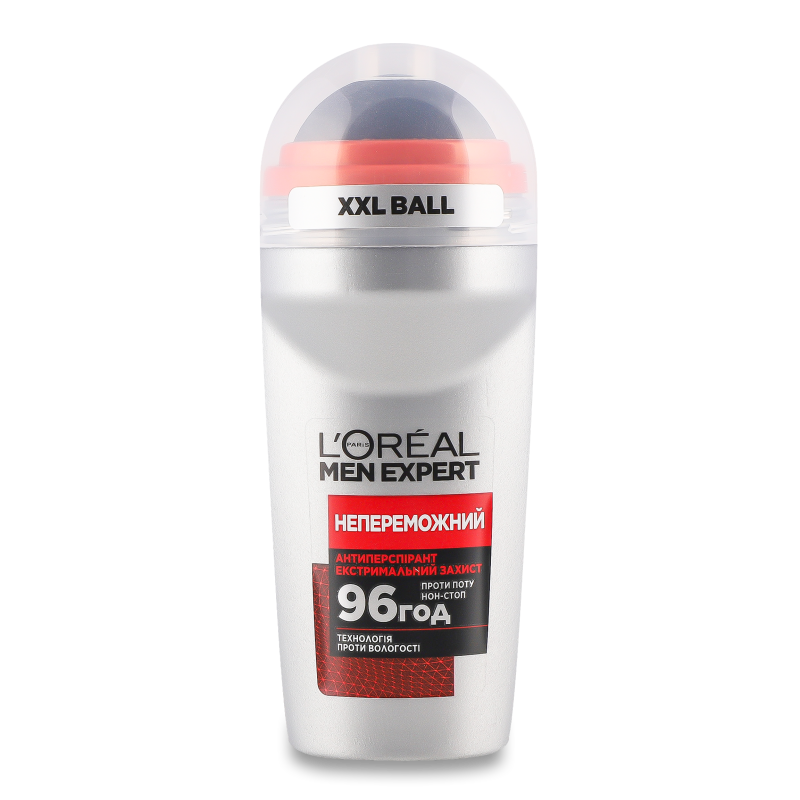 Дезодорант-антиперспірант Непереможний кульковий 50мл L’Oreal Men Expert